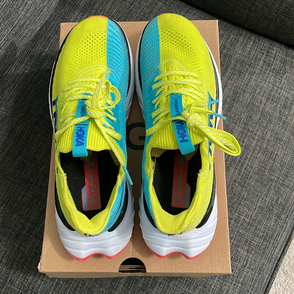 HOKA Carbon X 3 women’s running shoes - Picture 2 of 6